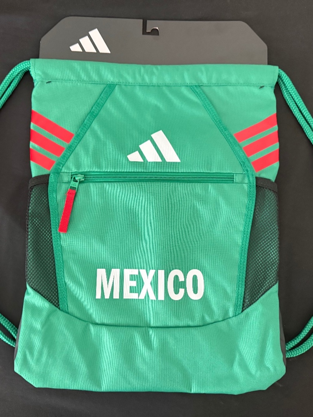 Adidas 2026 World Cup Mexico Corded Sackpack Bag BRAND NEW